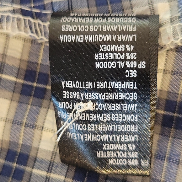 Blue plaid shirt - Picture 5 of 7